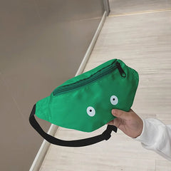 Kids Waist Pack Eyes Chest Bag Boy Girl Adjustable Fanny Children's Sh