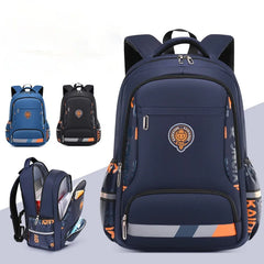Boys School Backpack Large Orthopedic Waterproof Bag