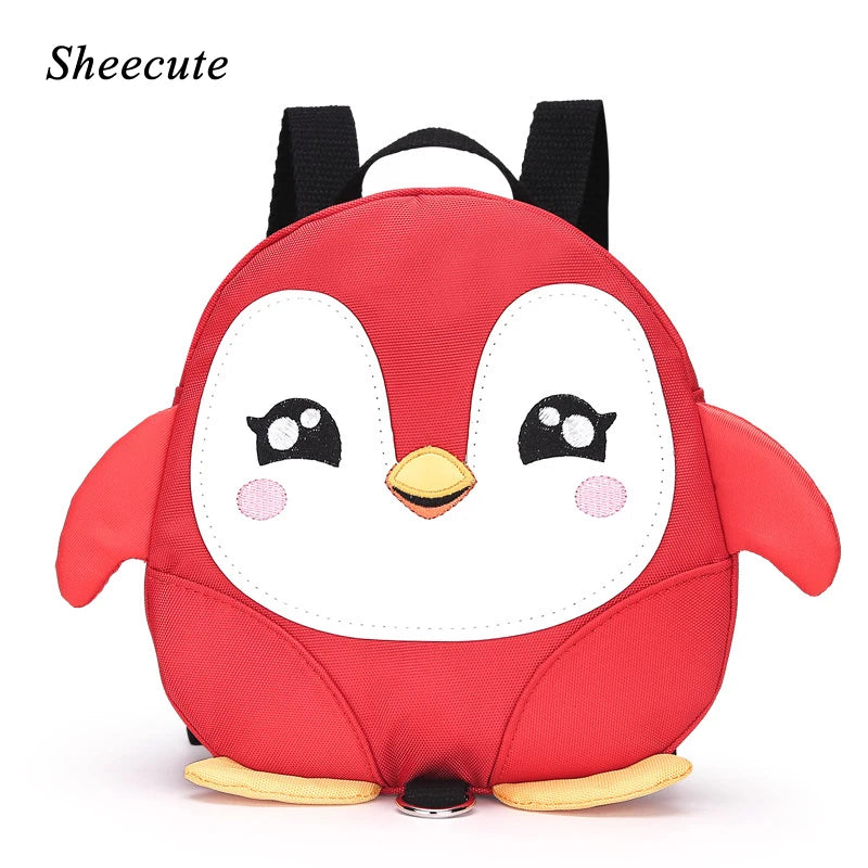 Kindergarten School Bags Waterproof Kids Backpack Anti-lost