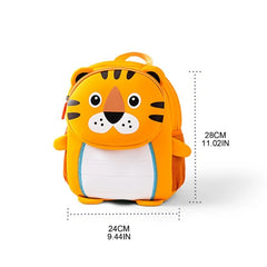 Kids 3D Cartoon Animal Waterproof Backpack for Preschool
