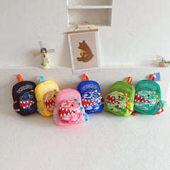 Kindergarten Schoolbag Nylon Baby Bag Cartoon Handsome Boy Girls Travel Backpack