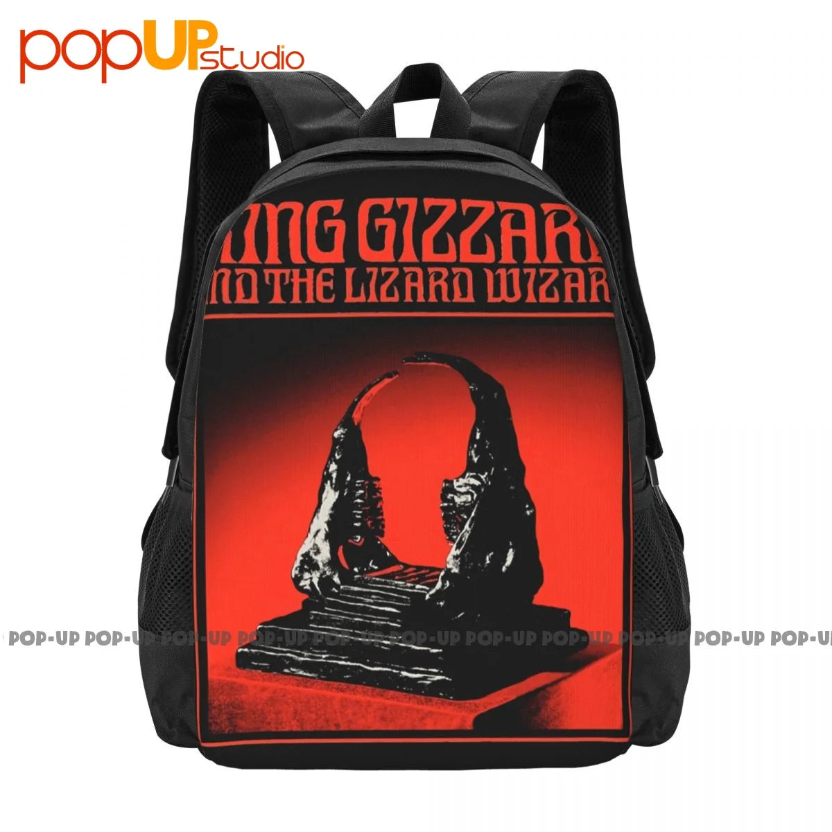 King Gizzard World Tour 01 Backpack Foldable 3D Printing
