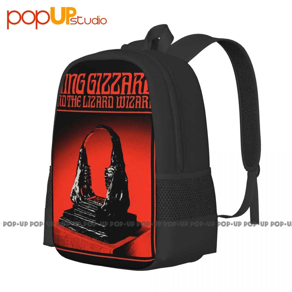 King Gizzard Lizard Wizard World Tour Backpack Large Capacity
