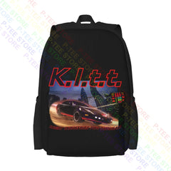 Knight Rider Symbol Car Large Capacity Backpack