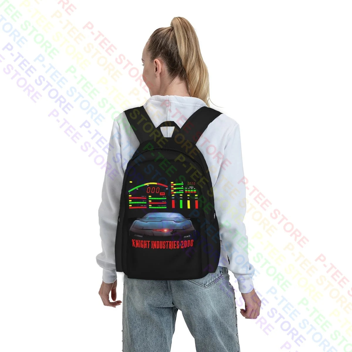 Knight Rider Kitt Dashboard Backpack