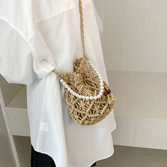 Summer Crossbody Women's Bag Knitting Pattern Bucket Shoulder Bags