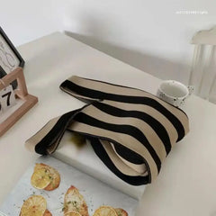Knitting Women Handbag Shoulder Bag Big Tote Shopping Wristlet Bag