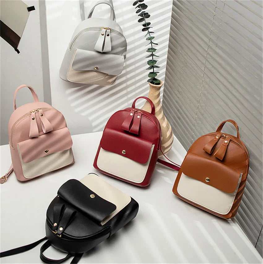 Korea Backpack Ladies Stylish Mochilas Mini Backpack for Teens Women