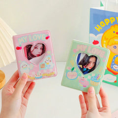 Korea Girls Cartoon 3-inch Polaroid Photo Album Love Hollow Student Idol Photoca