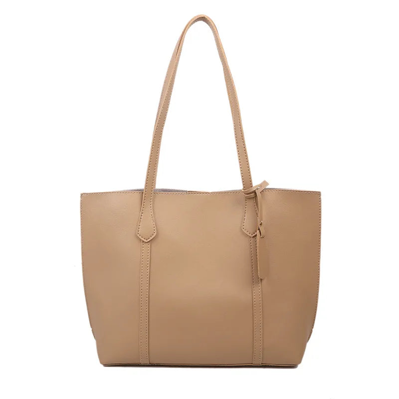 Korean Japanese Women's Bag PU Shoulder Tote Handbag