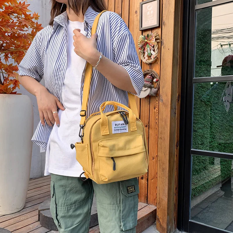 Korea Lovely Ins Soft Bag Female Student Japanese Harajuku Backpack