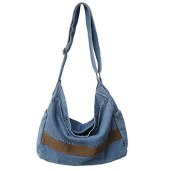 Korea Style Denim Shoulder Bags For Women Casual Eco Bag