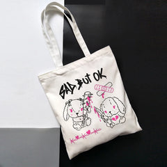 Korea Ulzzang Ins Heart Harajuku Women Shoulder Bag Gothic School Bag