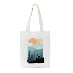 Korea Ulzzang Women's Canvas Bag Harajuku Ins Casual Large Capacity Zipper