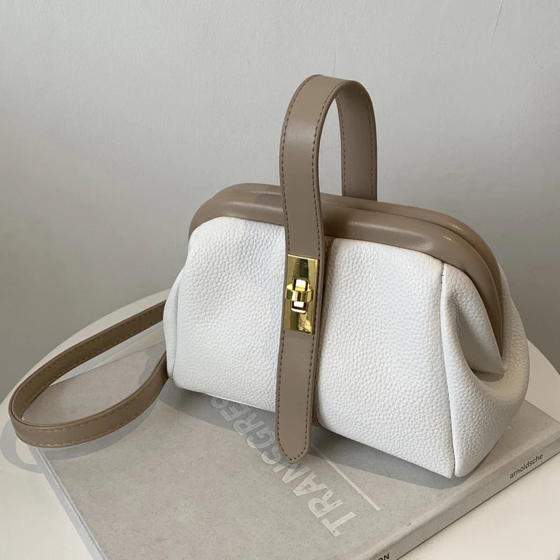 Cloud Clutch Shoulder Crossbody Leather Handbag