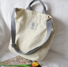 Canvas Shoulder Bag Handbag Small Fresh Messenger Bag Casual Cloth Bag