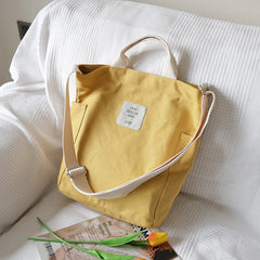 Canvas Shoulder Bag Handbag Small Fresh Messenger Bag Casual Cloth Bag