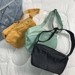 Nylon Crossbody Bag Women Waterproof Shoulder Messenger Satchel