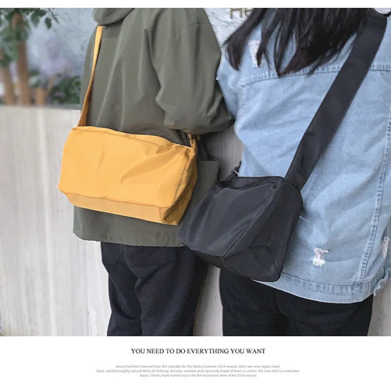 Canvas Crossbody Bag Nylon Waterproof Female Handbags