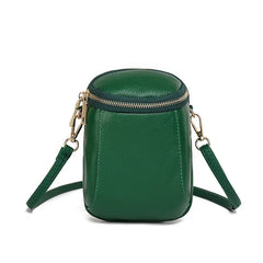 Casual Vintage Leather Bucket Tote Shoulder Bag For Girl