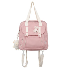 Japanese Nylon Backpack Girl Travel Handle Bags Female Laptop Travel Bag