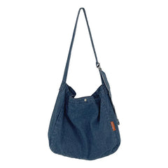 Denim Women Shoulder Satchels Large Crossbody Bag