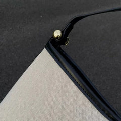 Retro Underarm Bag Large Capacity Canvas Totes