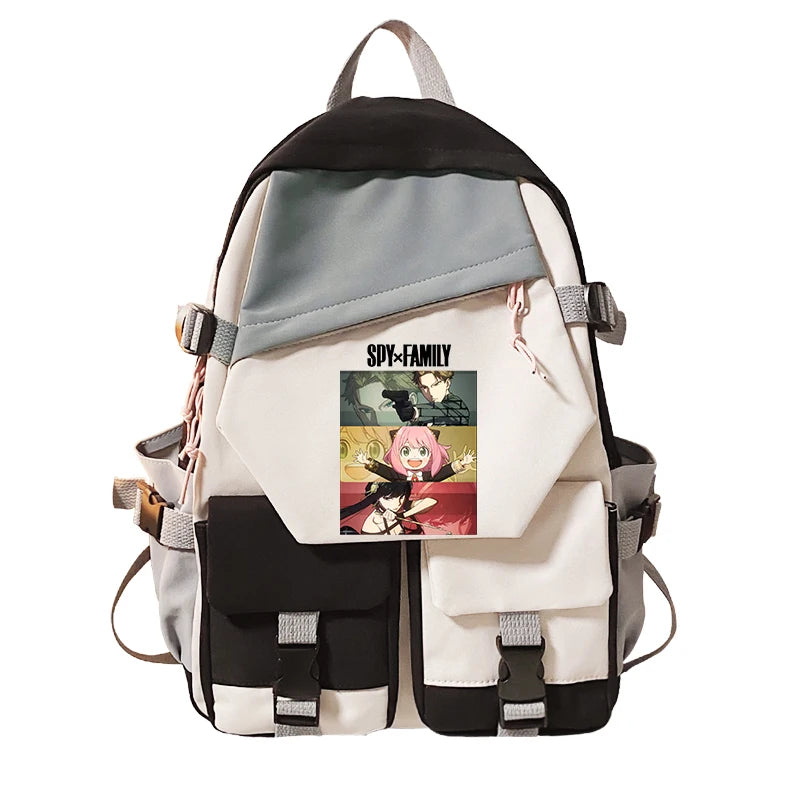 School Teenagers Girls Spy X Family Anya Heh Anime Girls Women Backpack