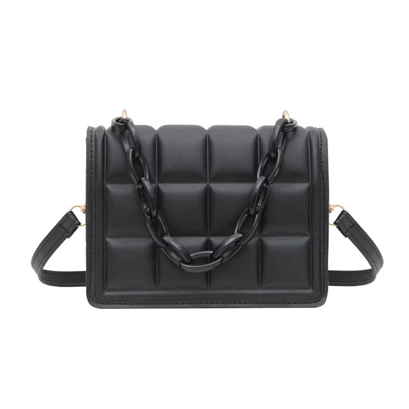 Embossed Flap Crossbody Mini Purse for Women