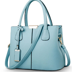 Women Shoulder Messenger Bag Ladies Handbag PU Leather Crossbody Bag Tassel Zip