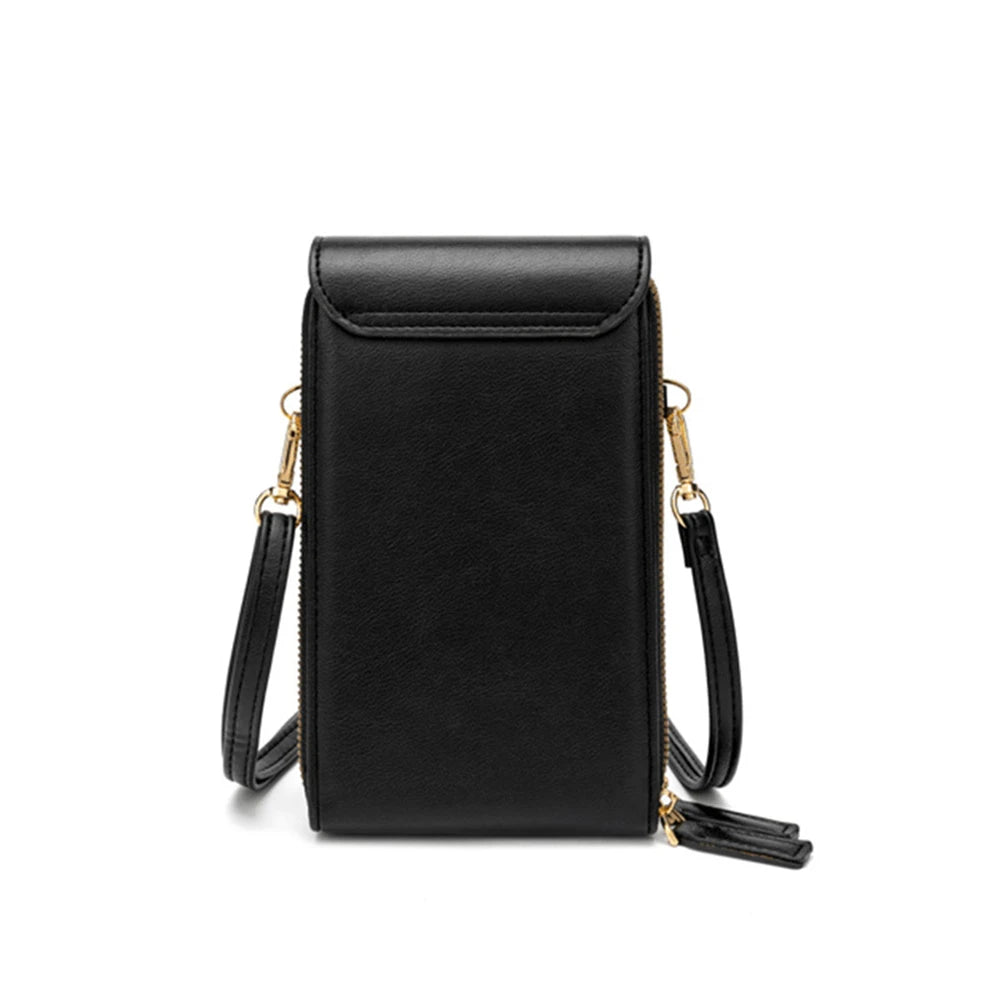 Ladies Bag Cell Phone Pocket Large Capacity Wallet Single Shoulder Crossbody Bag