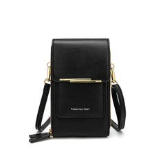 Ladies Bag Cell Phone Pocket Large Capacity Wallet Single Shoulder Crossbody Bag