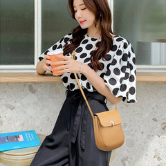 Women's Leather Vintage Messenger Crossbody Bags
