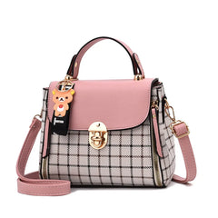 Plaid Women's Shoulder Bag Crossbody Bag Small 20X11X15cm