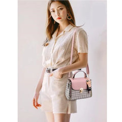 Plaid Women's Shoulder Bag Crossbody Diagonal Package Baogesmall