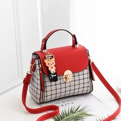 Plaid Women's Bag Shoulder Bag Diagonal Package Crossbody Bag Baogesmall