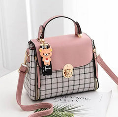 Plaid Women's Shoulder Bag Crossbody Diagonal Package Baogesmall