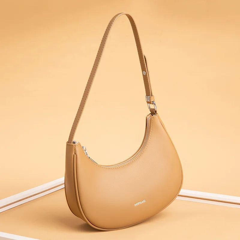 Women's Leather Hobo Vintage Shoulder Bag