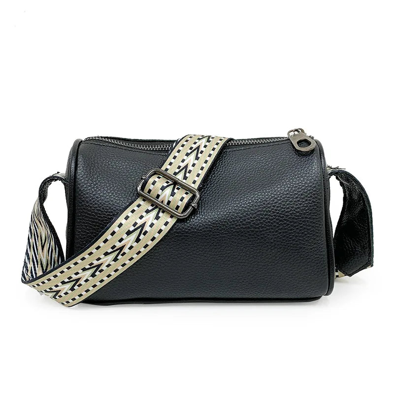 Vintage Leather Shoulder Bag for Women, Casual Tote Handbag