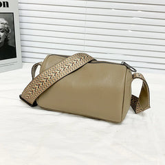 Vintage Leather Shoulder Bag for Women, Casual Tote Handbag