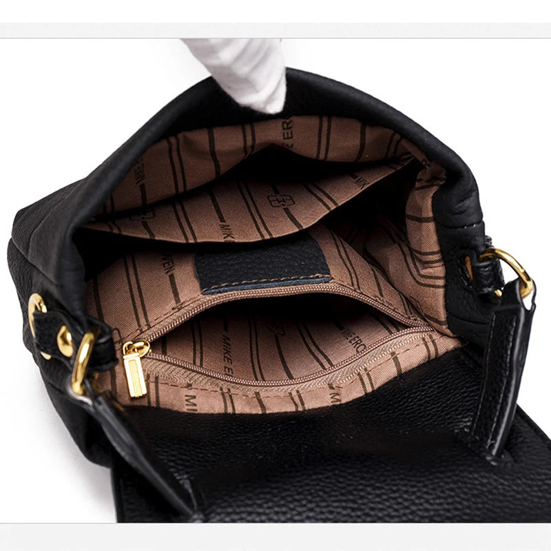 Leather Vintage Tote Lady Hand Messenger Shoulder Bag