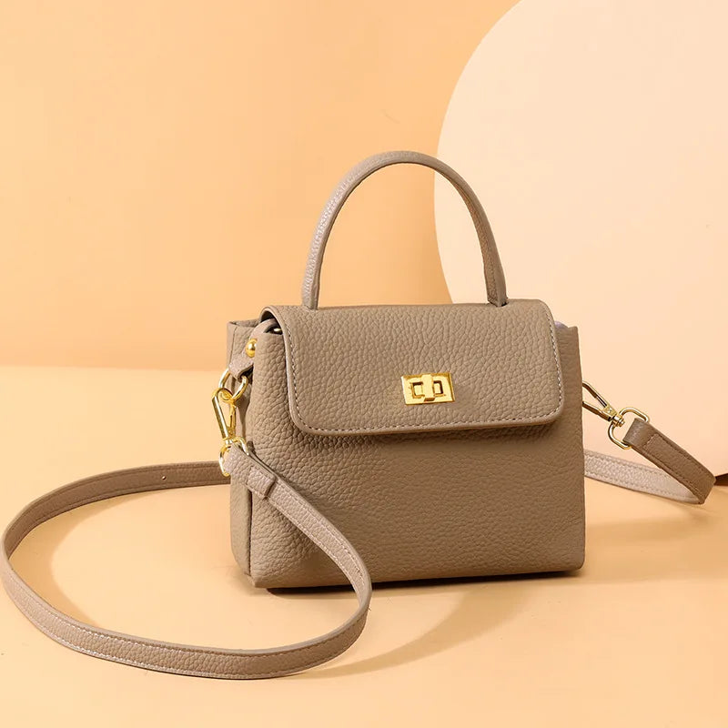Leather Vintage Tote Lady Hand Messenger Shoulder Bag