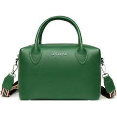Leather Sling Handbag Vintage Girl Shoulder Bag