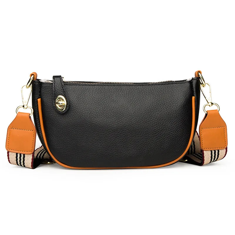 Women'S Leather Hobos Casual Vintage Tote Lady Shoulder Messenger Bags