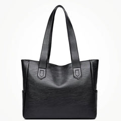 PU Leather Bucket Tote Bag Handbag Shoulder Bags for Women