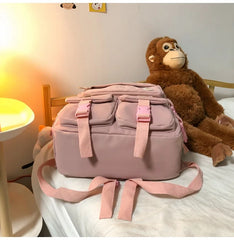 Waterproof Women's School Bag Travel Rucksack for Teen Girls