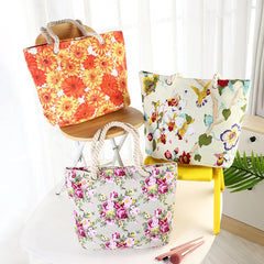 Women's Shoulder Bag Beach Bag Canvas Handbag Large Capacity Shopping Bag