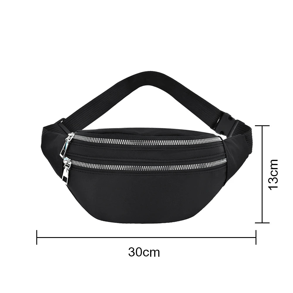 Women's Waist Bags for Outdoor Sports Bum Bag Ladies Travel Crossbody Chest Bags