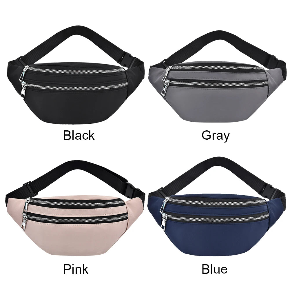 Women's Waist Bags for Outdoor Sports Bum Bag Ladies Travel Crossbody Chest Bags