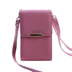 Multifunctional Crossbody Bag Women Mini PU Leather Shoulder Bag